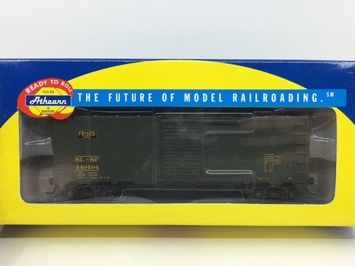 HO Athearn RTR 92256 Frisco 40’ Express Boxcar SLSF #149194 ruedas de metal | Condition: Used