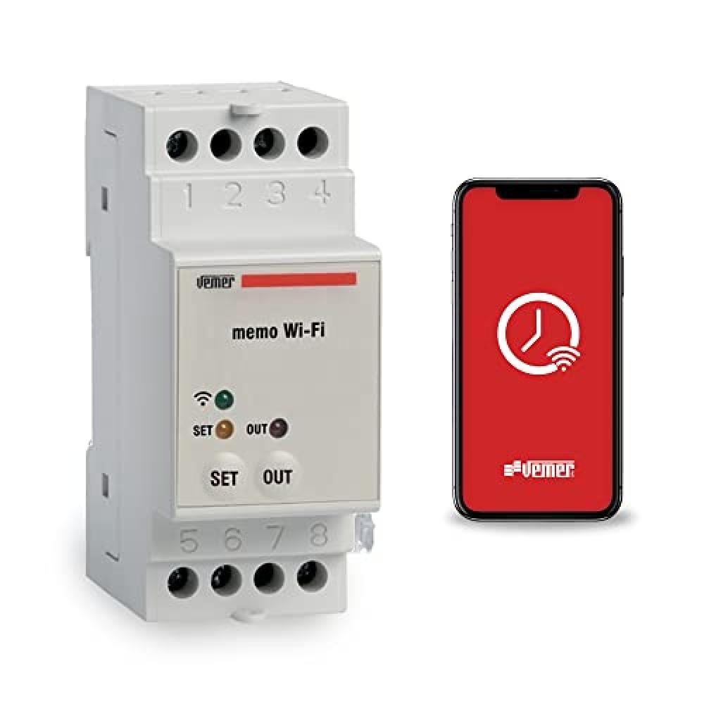 Vemer Memo Wi-Fi VE780700 | Timer Astronomico Smart App Control