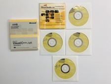 Microsoft Visual C  .net Standard Version 2002 w/Key Rare FREE SHIPPING  LN 