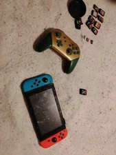 Nintendo Switch With Games Zelda 