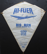 VINTAGE PAPER KITE BIG BEN BLUE 