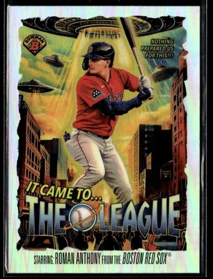 2025 Bowman Chrome #IT-19 Roman Anthony It Came To The League Refractor
