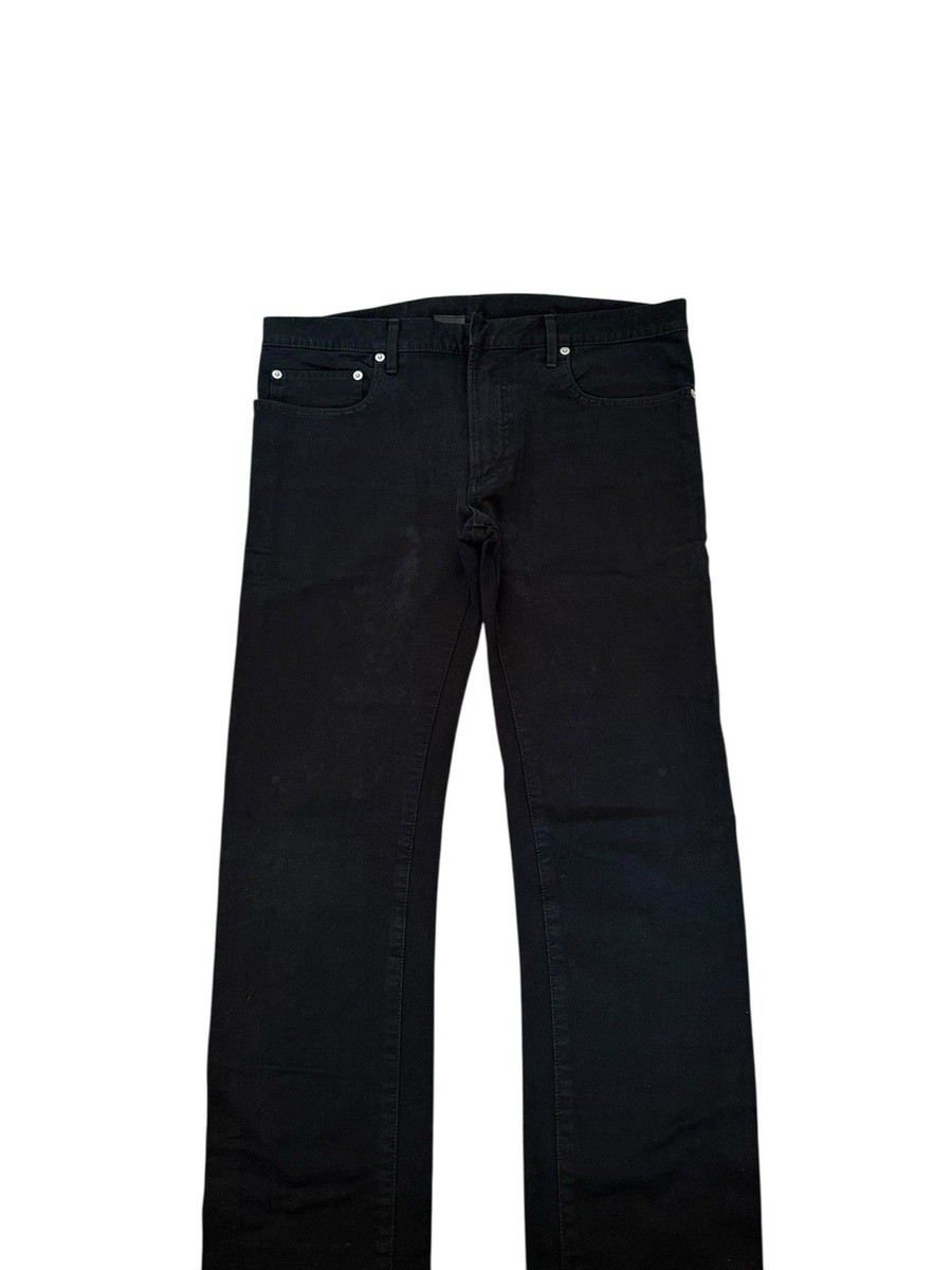 2014 Dior Homme Kris Van Assche Black Viscose-Cotton Pants | eBay