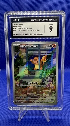 Pokémon TCG Charmander Obsidian Flames ETB Black Star Promo SVP 044 CGC 9