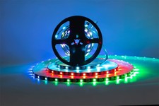 WS2812B LED Strip Individual Addressable Light 60Pixels/m SMD 5050 RGB Pixel ...
