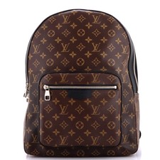 Louis Vuitton Josh Backpack Macassar Monogram Canvas