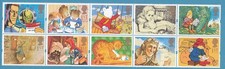 GB 1994 - GREETINGS RUPERT MESSAGES Set of 10 Stamps SG 1800 - SG 1809 MNH