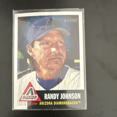 Topps 2002 Heritage Nighttime Short Prints 4 Card Lot- Randy Johnson John Olerud