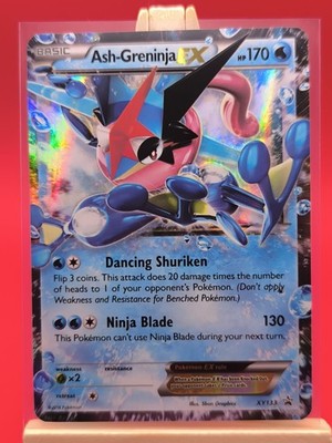 Ash-Greninja EX XY133 X & Y Ultra Rare Holo Promo Pokemon Card | eBay