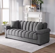 Grey Comfort Sleeper Sofa Bed