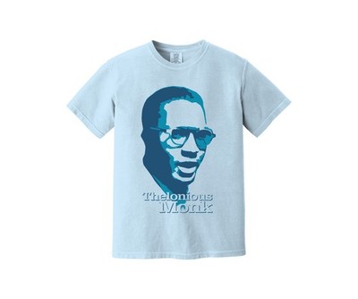 Thelonious Monk Heavyweight T Shirt - Round Midnight, Straight No Chaser, Jazz