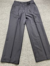 Nick Hilton Dress Pants Vitale Barberis Canonico Super 110  s Wool Mens 32x29