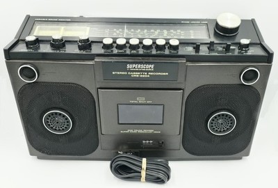 Marantz Superscope CRS-2204 Vintage Boombox / Radio / Phono / Tape -Fully Tested