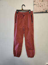 NWT OshKosh B gosh Kid Pull-On Canvas Joggers Red kids Size 12