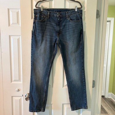 Levi's 511 Slim Fit Jeans Men's W38 L30 Medium Dark Wash Indigo Denim GUC