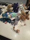 ​Lot of 10 Vintage Ty Beanie Babies - Rare Tags -Must have Genuime Collectibles