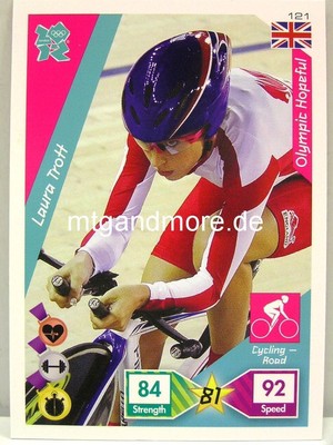 Adrenalyn XL London 2012 - #121 Laura Trott - Olympic Hopeful