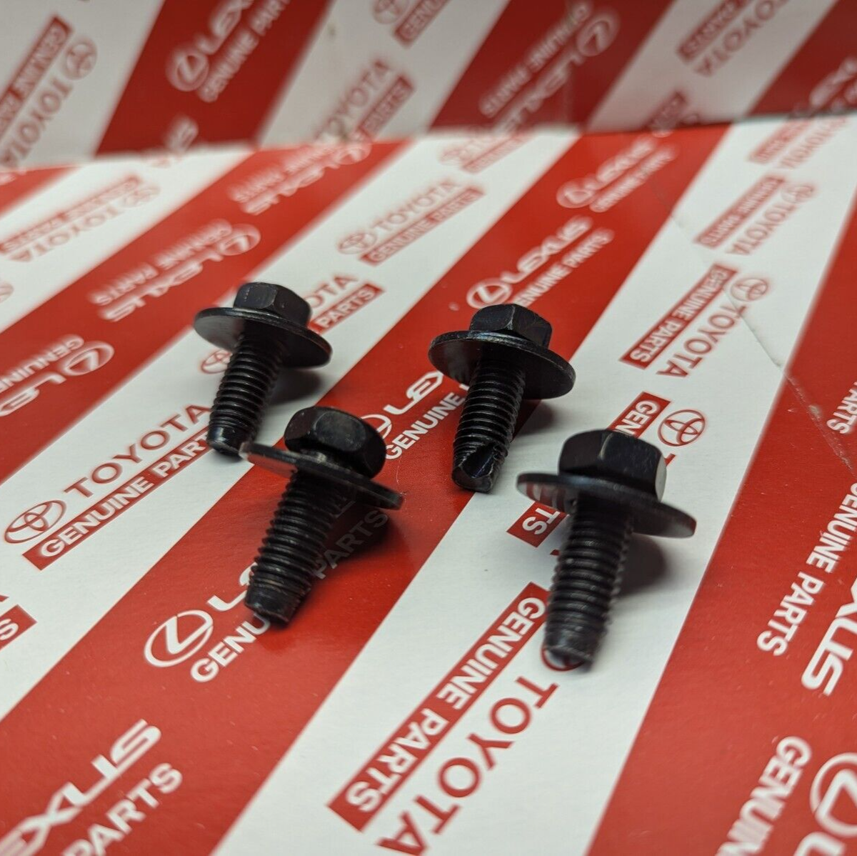 Set of (4) 90080-11373 Lower Engine Shield Bolts - Tacoma Set of (4) 90080-11373 Lower Engine Shield Bolts - Tacoma