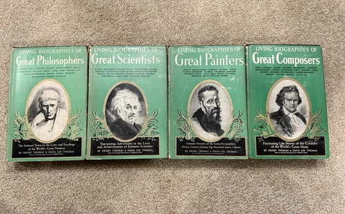 Rare 1940’s Vintage Living Biographies