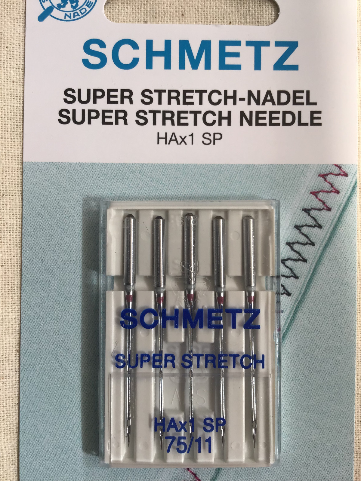 Schmetz Sewing Machine Needles Quilting jeans microtex wingand