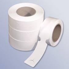 10000 Stück - Schlaufenetiketten - Rot 381 X 69 Mm | Shop