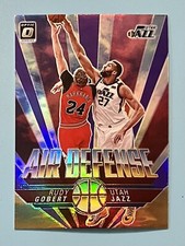 2021-22 Donruss Optic Rudy Gobert Air Defense Purple Prizm #1 UTAH JAZZ