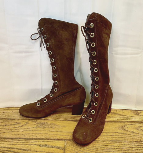 1970s lace up boots