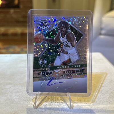 2021-22 Panini Mosaic Fast Break Auto Robert Williams #FBA-RWL Boston Celtics