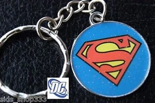 DC Comics SUPERMAN LOGO Justice League Movie Metal PC Key chain cosplay gift