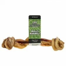 RedBarn BULLY BARBELLS 5" Dog Chews & Treats Natural Sticks Grass Fed Cattle ONE