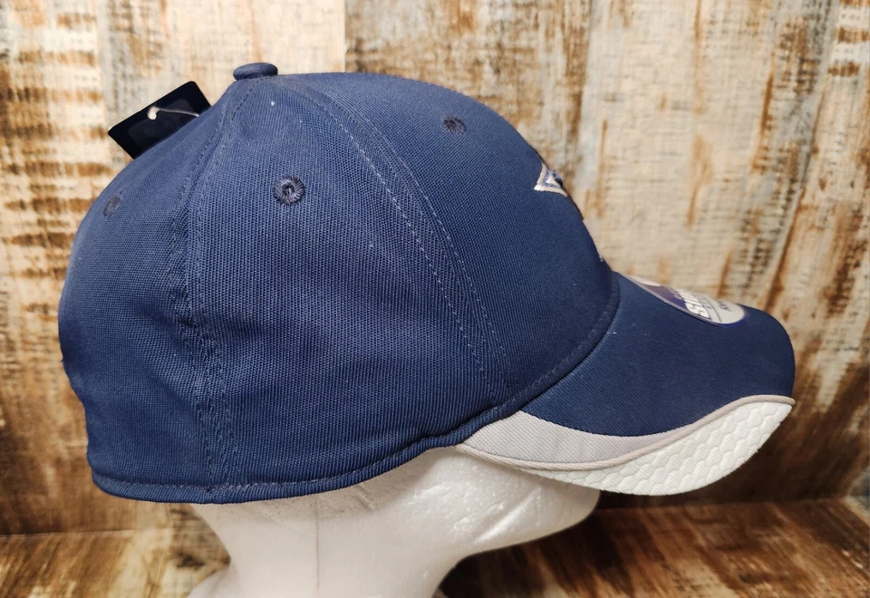 DALLAS COWBOYS NFL EMS REEBOK FLEX-FIT LATERAL AZUL BLANCO GORRA SOMBRERO NUEVO ADULTO S M Foto 2 de 4