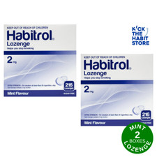 Habitrol Nicotine Lozenges 2mg Mint 432ct / 2 Boxes Exp 2027 Fresh