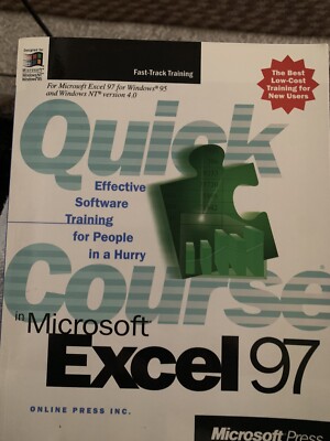 Quick Course in Microsoft PowerPoint 97 Online Press, Inc Paperback New