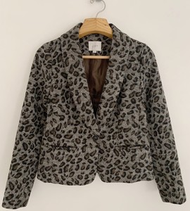 loft leopard jacket