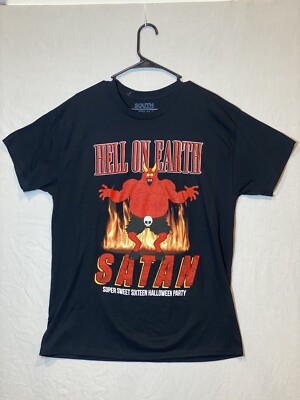 South Park  hell on earth Halloween Party Shirt Size L 2023 Comedy Partners