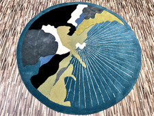 Modern Round Area Rug Hand Tufted Premium Quality Home Decor Carpet Gift 65
