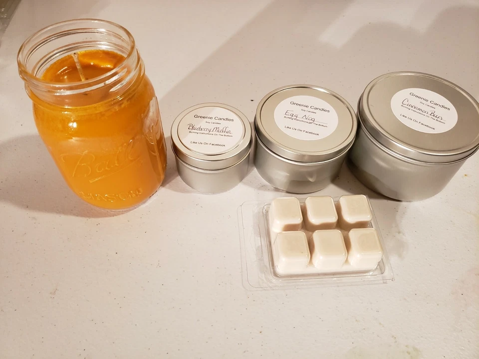 8oz candle, Max Scented Soy Pick your Scent Pick your scent - Image 4 of 4