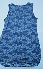 ❤ TANGERINE Women's blue tank tops shirt M sleeveless Medium Measurements