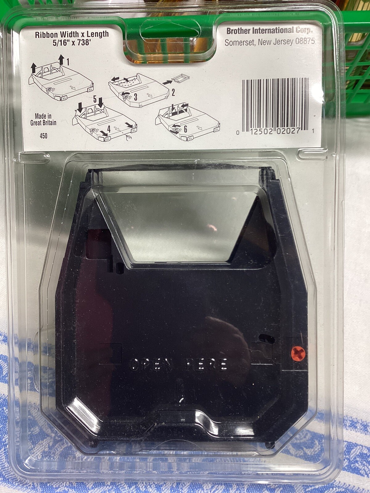 NEW Brother Two Correctable 7020 Film Typewriter Ribbons Factory Sealed