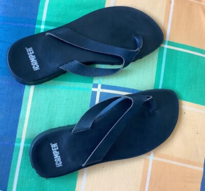 Camper Sandalen Leder Schwarz 41 Neuwertig S Fotos Bitte