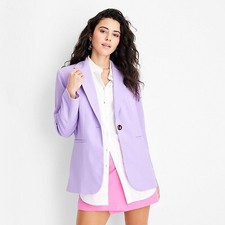 Women's Oversized Watercolor Blazer - Future Collective With Gabriella