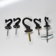 Assorted Plant Hangers Black New and Used - Hardware Clearout