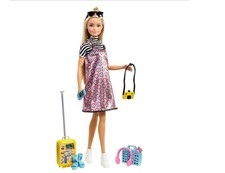 barbie pink passport doll