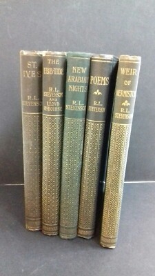 Robert Lewis Stephenson 5 volumes | eBay UK