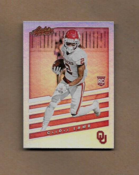 2020 Panini Chronicles Draft Picks Absolute CeeDee Lamb Rookie Card #5 NM/MT