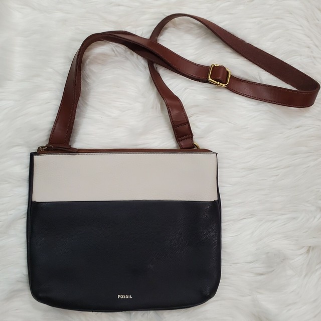 Fossil Marissa Leather Brown Bag 