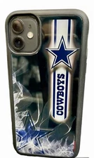 Cowboys Style Star Dallas cute  phone case for iPhone 11 Glass Look