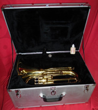 King 623 Brass 3/4 Size 3 Valve Diplomate Student Baritone 832521