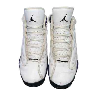 AIR JODAN 13 RETRO / ホワイト・パープル Size 8 - Air Jordan 13 Retro Lakers for sale online | eBay