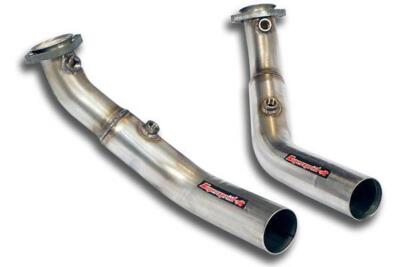 Supersprint Sportauspuff Downpipe Set 70mm für Mercedes A207 C207 W212 C218 X218